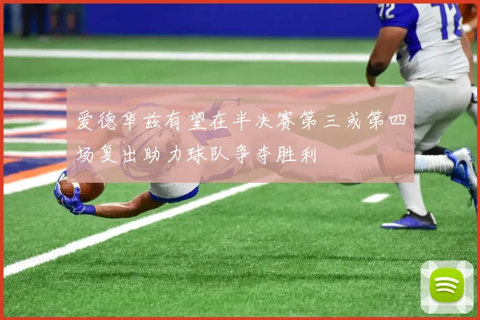 爱德华兹有望在半决赛第三或第四场复出助力球队争夺胜利